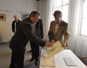 FOTO: křest poštovní známky
