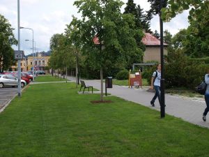 FOTO: sumperk.cz - pohled na ulici maly