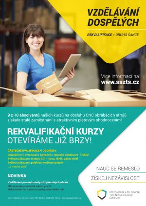 Plakát rekvalifikace
