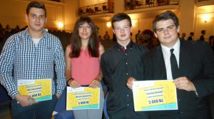 FOTO: Filip Cakirpaloglu, Martina Bednářová, Jiří Schwarzer a Jaroslav Krmela.