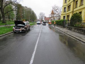 Foto z místa nehody