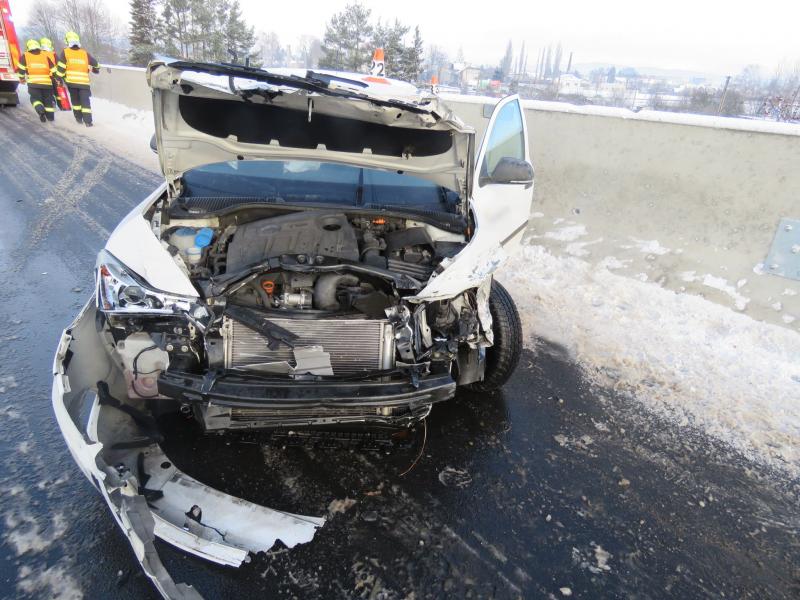 Fotografie z místa nehody