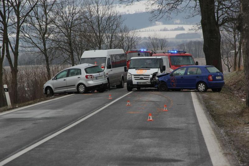 Fotografie z místa nehody