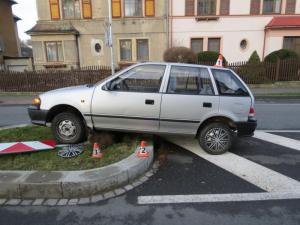 Fotografie z místa nehody