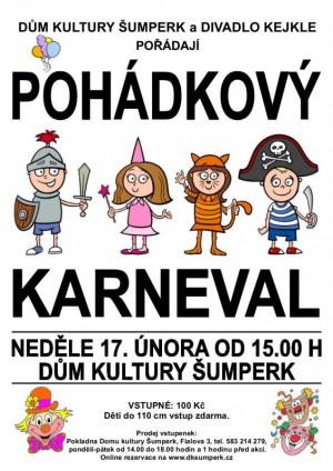 Neděle 17.2.2019 od 15.00 hodin-Dům kultury Šumperk