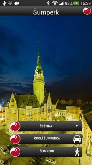 FOTO: sumperk.cz - Aplikace průvodce - screen 1
