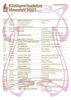 VÍDEŇ, PRAHA, ŠUMPERK / Anna Paulová & Pražský komorní orchestr / závěrečný koncert festivalu KLÁŠTERNÍ HUDEBNÍ SLAVNOSTI