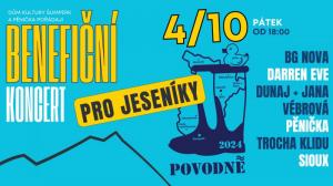 BENEFIČNÍ KONCERT PRO JESENÍKY