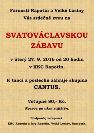Svatováclavská zábava