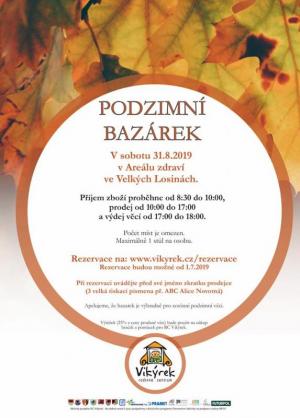 Podzimní bazárek RC Vikýrek